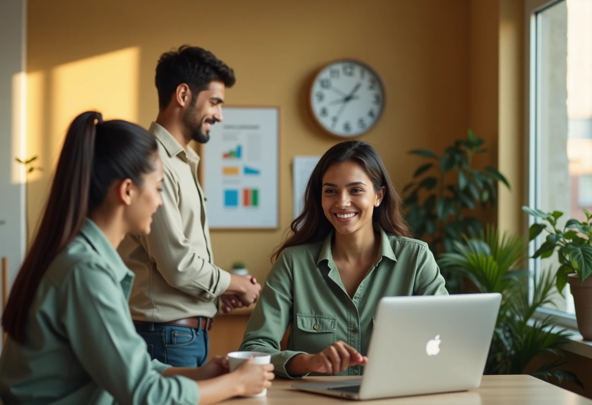 Trabalhando remotamente em home office